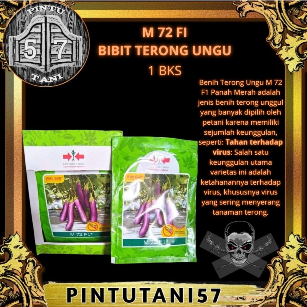 BIBIT TERONG UNGU M 71 FI 100BUTIR