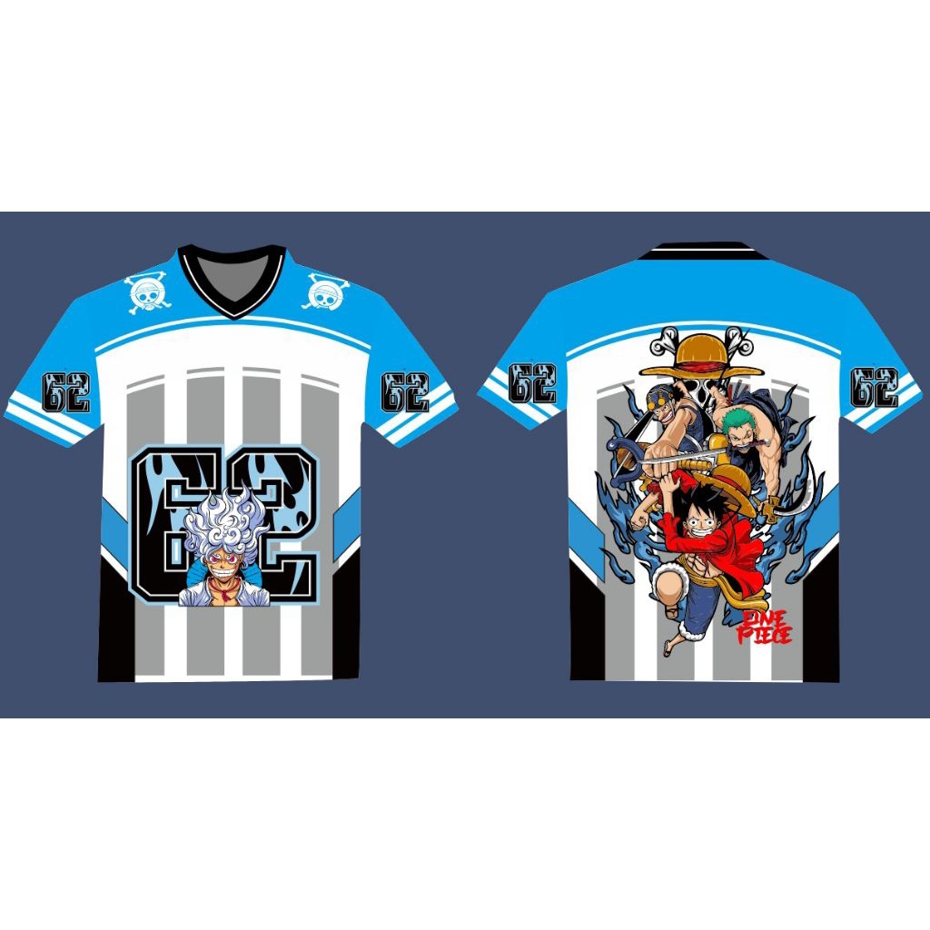 JERSEY OVERSIZE ONE PIECE LUFFY