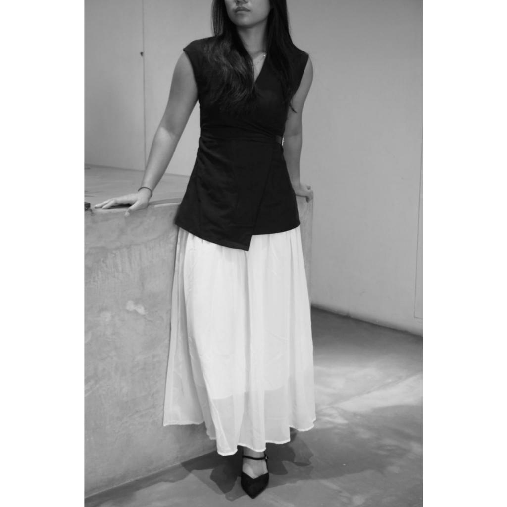 Dress Panjang Wanita Basic / Midi Dress / Formal Dress - Celine Dress