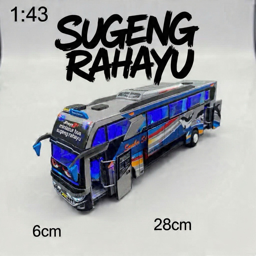 Miniatur Bis Sugeng Rahayu ATB JB3