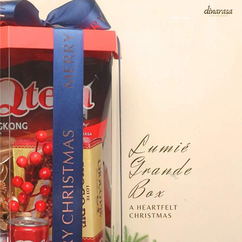 Lumie Grande Box - PARCEL NATAL HAMPERS NATAL GIFT BOX MIKA NATAL GIFT SET HOLIDAY GIFT BOX NATAL