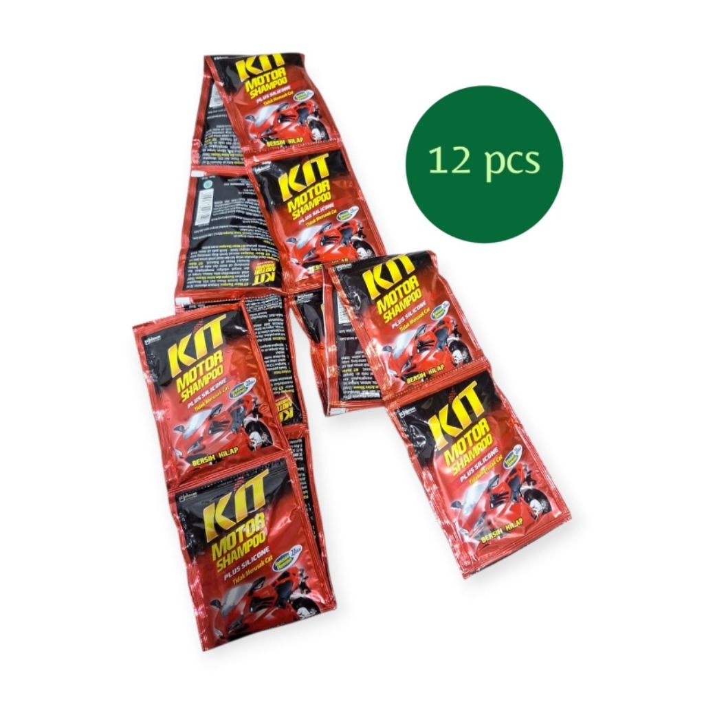 KIT SHAMPO MOTOR 30ml isi 12/KIT Shampo/shampo mobil