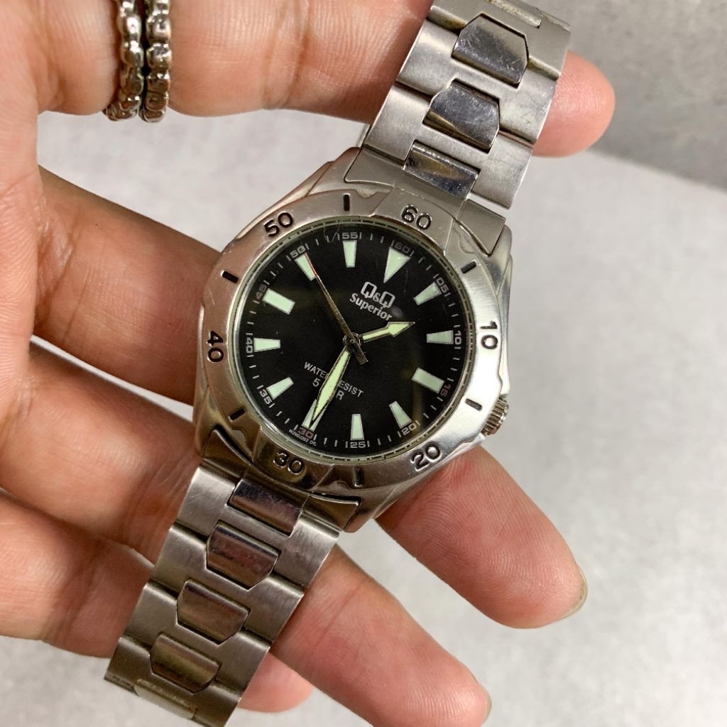 qnq superior originall second jam tangan pria