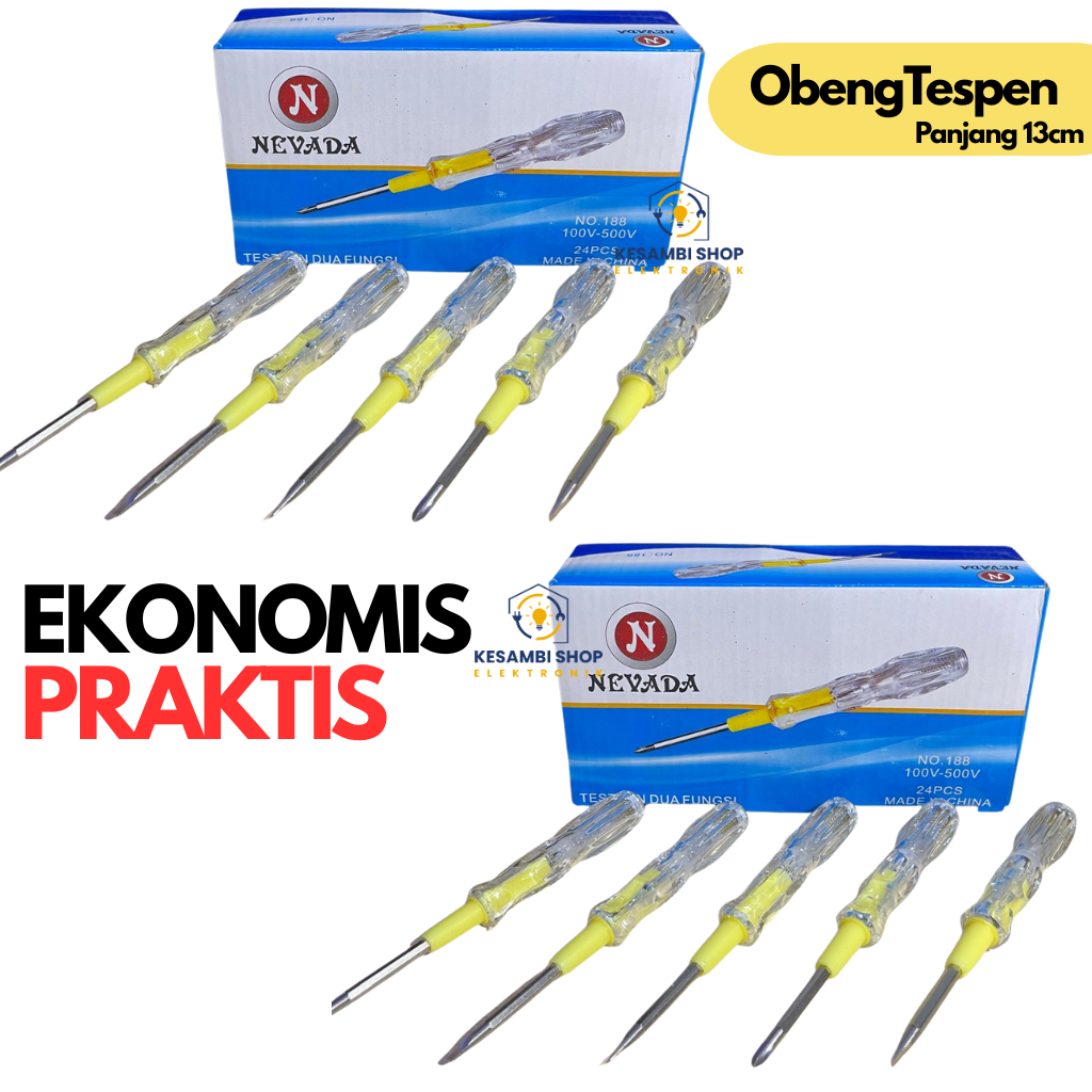 OBENG TESPEN MINI BOLAK BALIK EKONOMIS TESPEN 2 ARAH