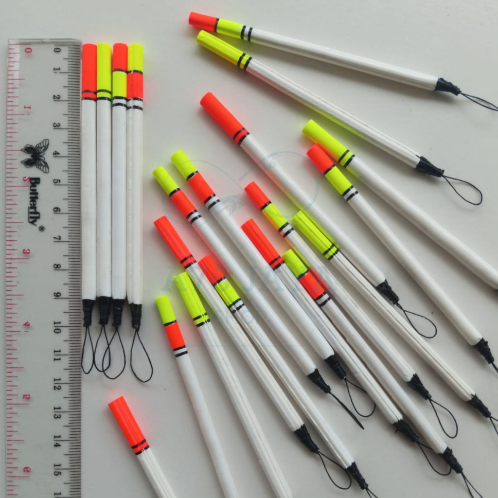 Pelampung Kumbul Bulu Merak Asli Panjang 10 cm