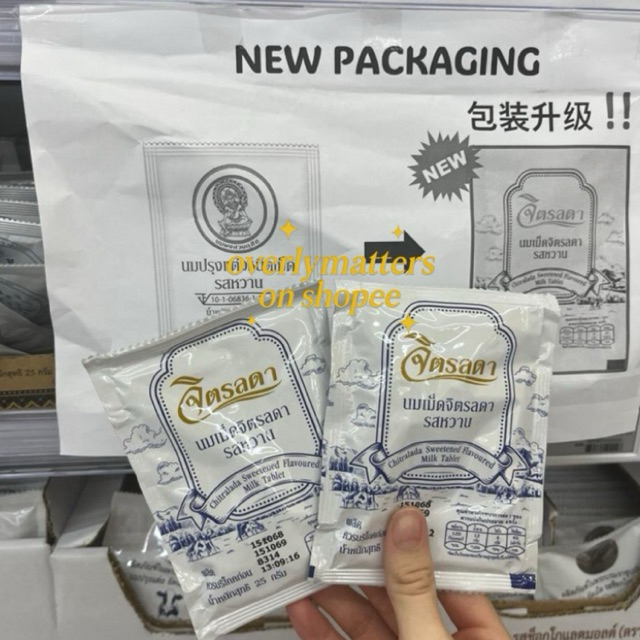 CHITRLADA permen tablet susu Thailand // Handcarry HALAL