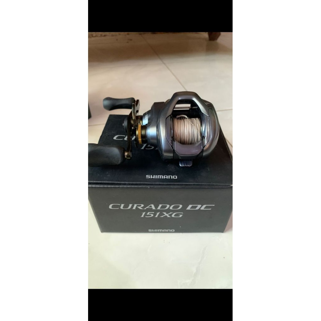 Second Shimano Curado DC 151 XG Handle kiri