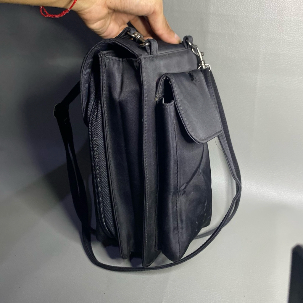 SAMSONITE VINTAGE TRAVEL ORGANIZER/SHOULDER POUCH (1900S-2000S) / SAMSONITE SLINGBAG / TAS SAMSONITE