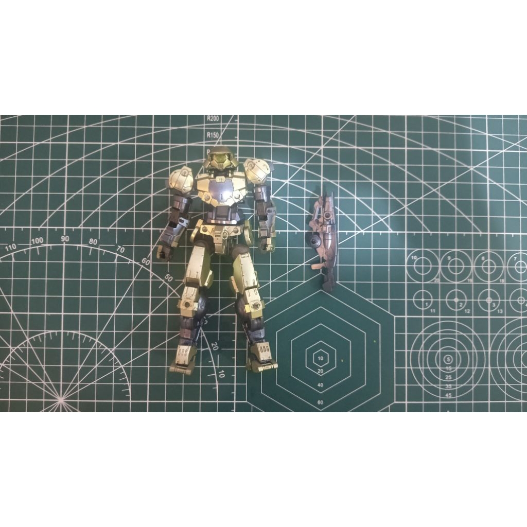 30mm 1/144 Portanova Green Bandai Loose