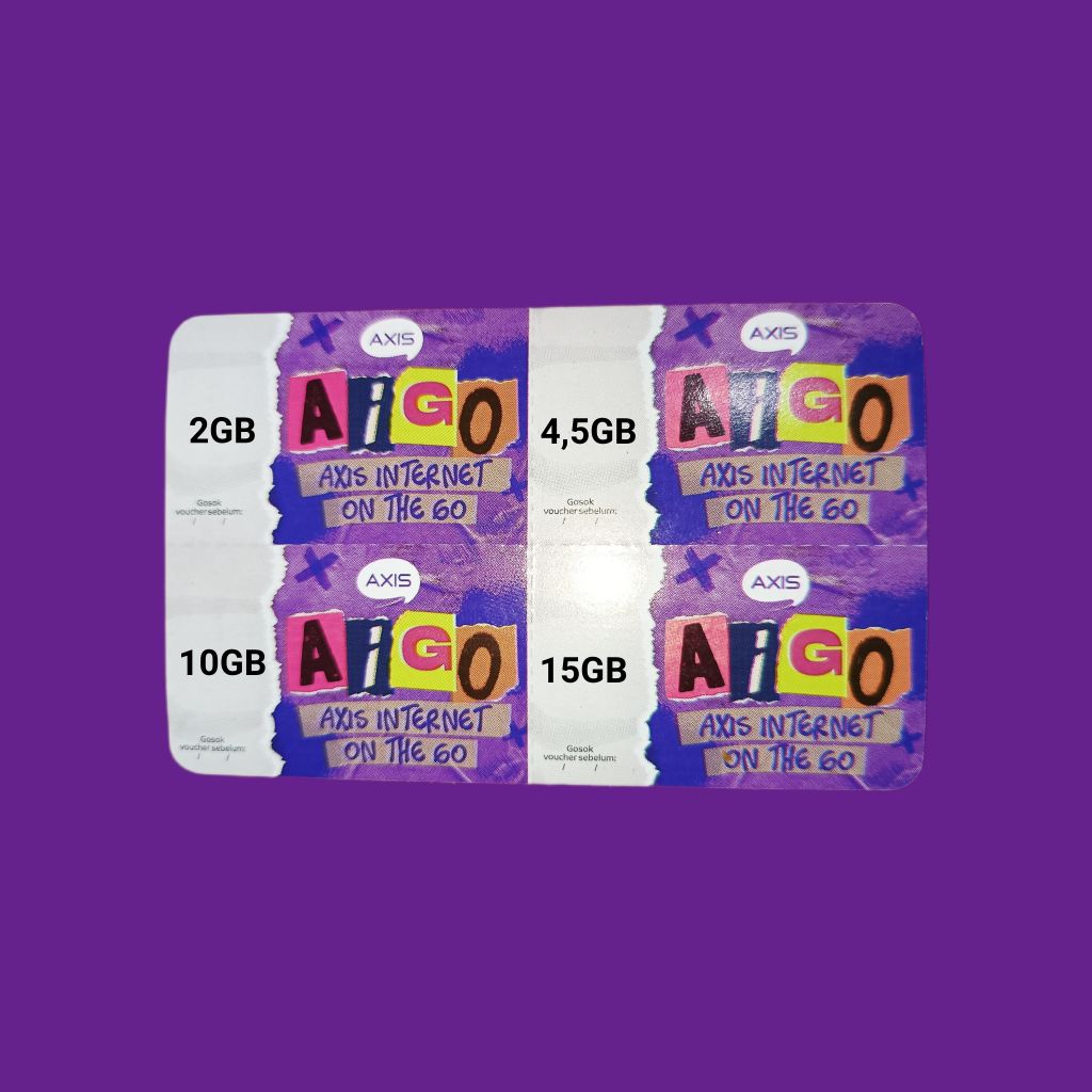 voucher data Axis 3 hari