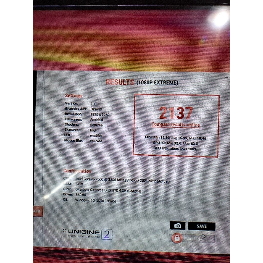 GIGABYTE GTX 970 4GB DDR5