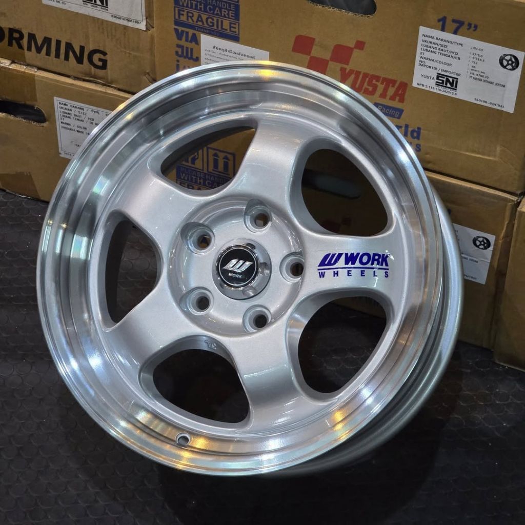 velg ring 16 work meister lebar 7 mobil ring 16 cocok untuk Venturer Innova zenix reborn velg racing