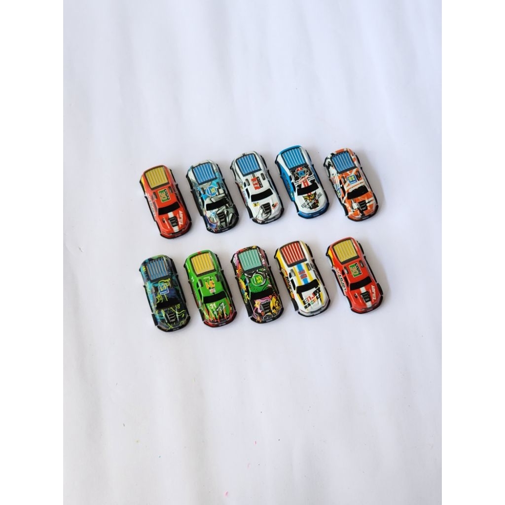 MAINAN MOBIL BESI ANAK KECIL ISI 20 PCS BAROKAH LOLIPOP