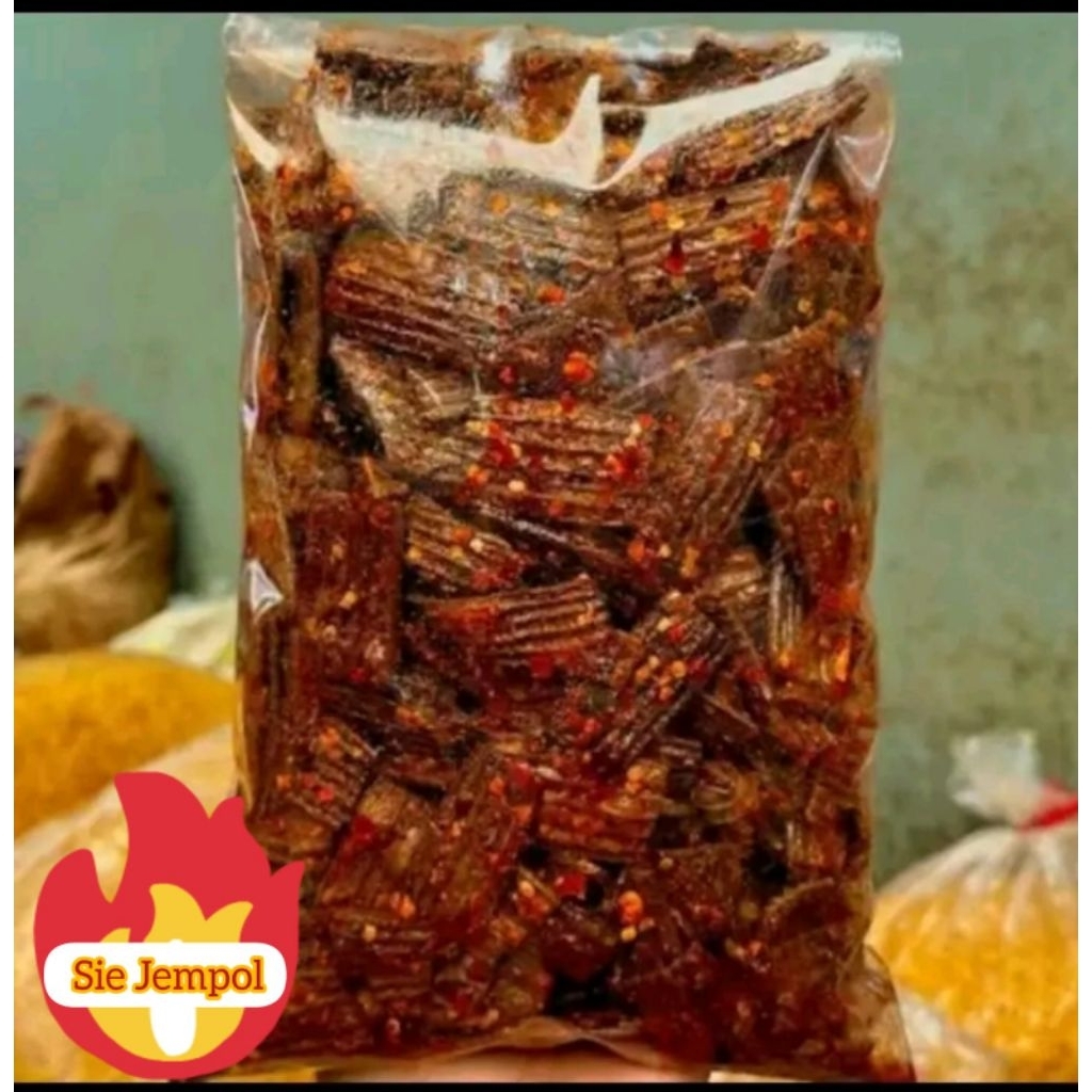 Seblak Kerupuk Jengkol Seblak Kerupuk Asbes Seblak Viral Camilan Snack Kerupuk Jengkol Genteng