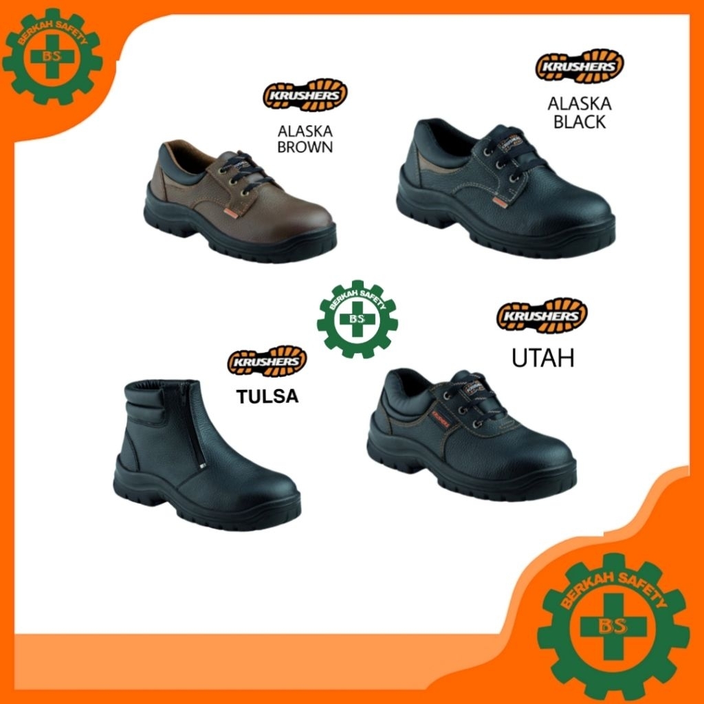 Sepatu Safety shoes Krusher Original