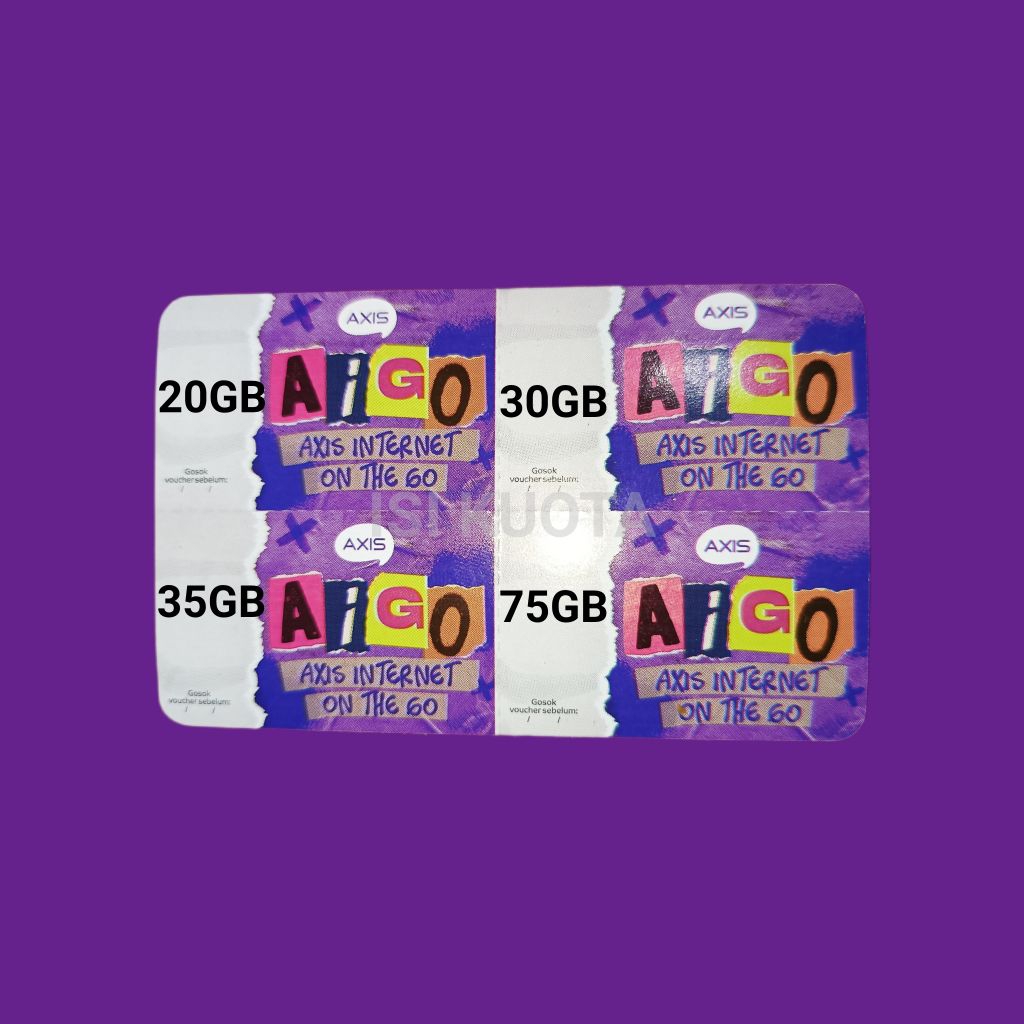 voucher data Axis 28 hari & 60 hari