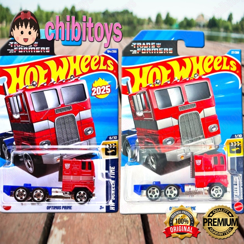 Hot Wheels Transformers Optimus Prime Diecast Semi Truck