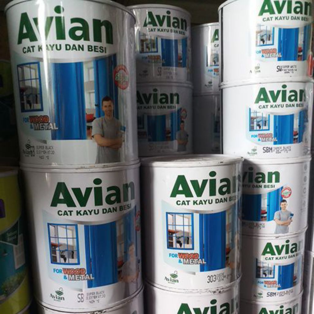 Cat Minyak Avian 0,9 liter Cat Kayu dan Besi