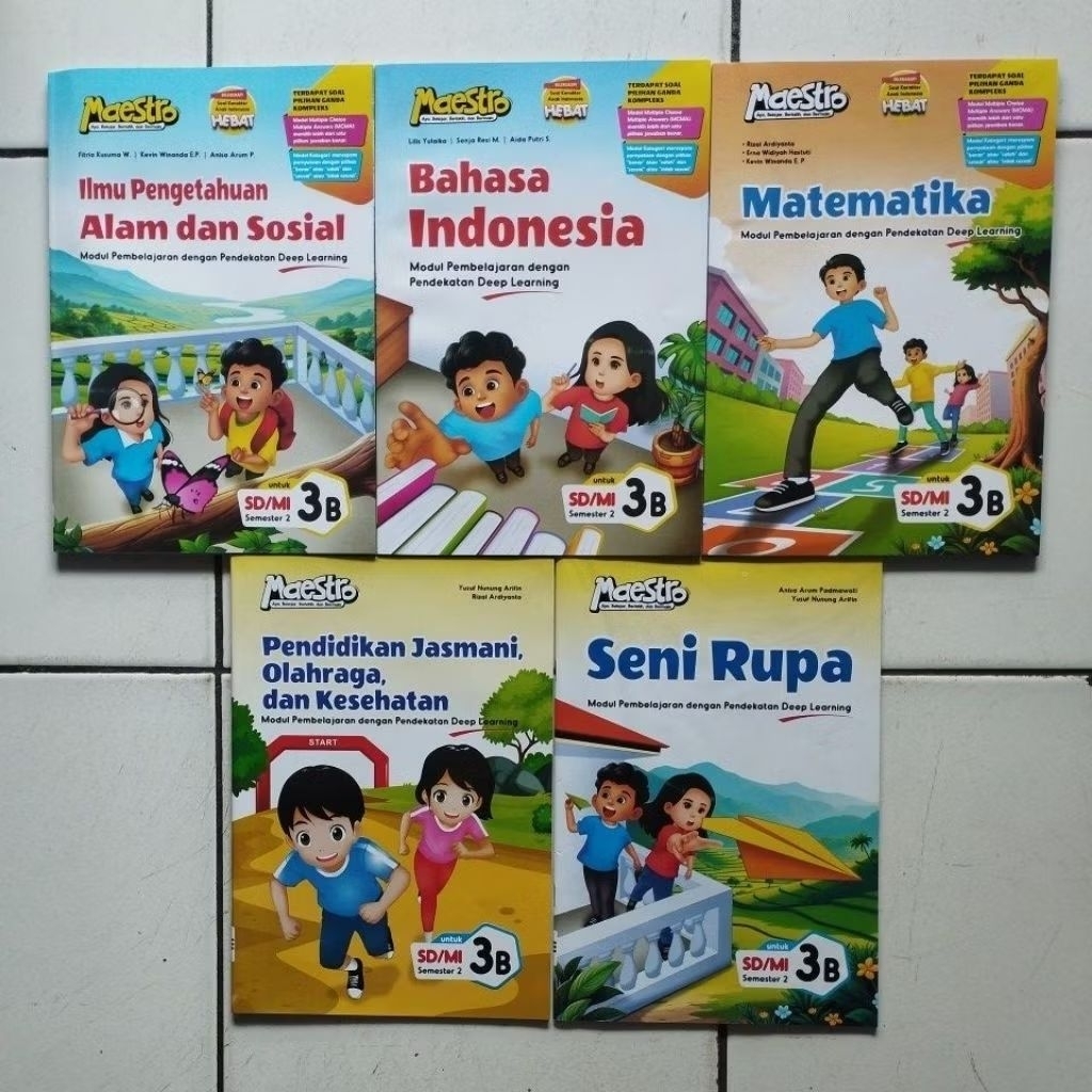LKS KELAS 3 + KUNCI (SEBAGIAN) MAESTRO