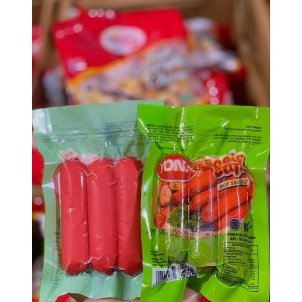 sosis sapi Yona isi 3 beef sausage