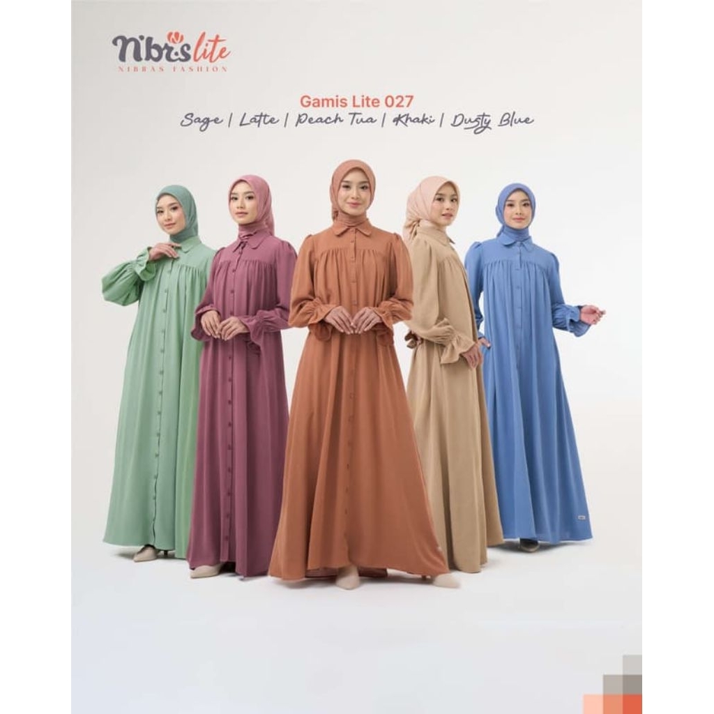 TERMURAH PROMO GAMIS DEWASA ORI NIBRAS LITE 027