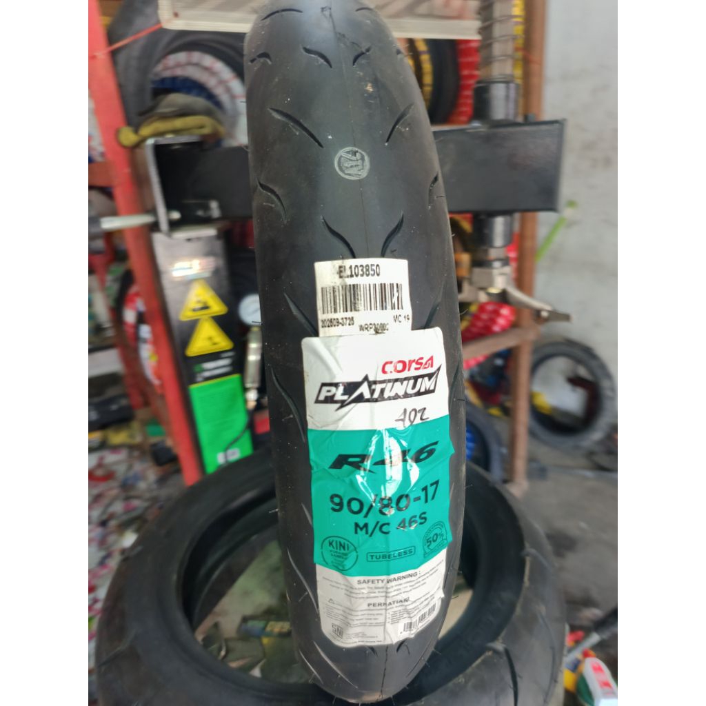 Ban Tubeless Corsa Platinum R46 90/80-17