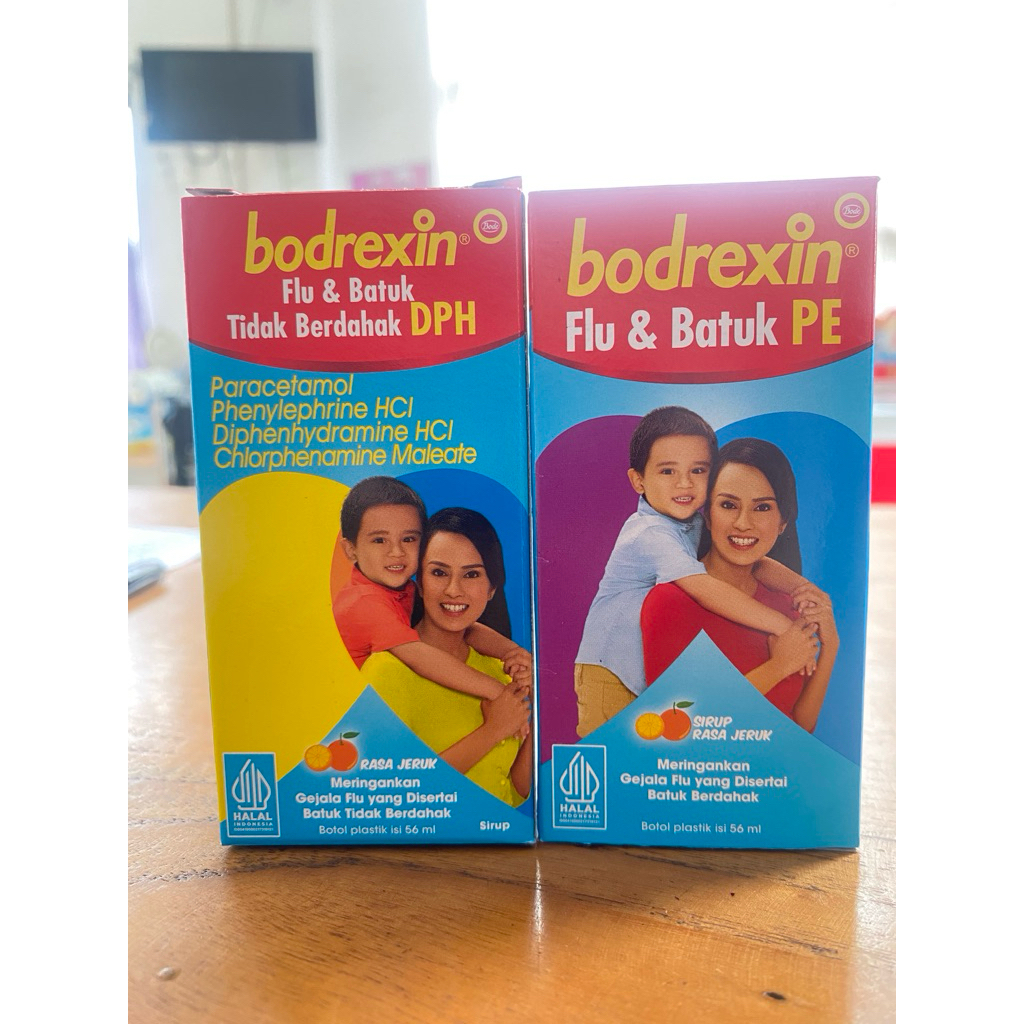 Bodrexin flu dan batuk sirup