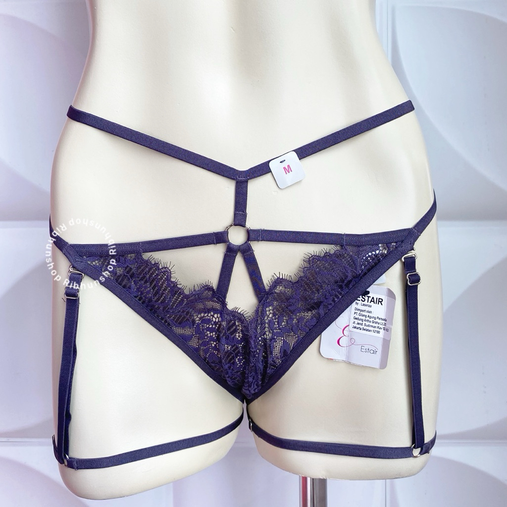 Estair By La Senza Original Sexy Panties Garter Size M L 11173530