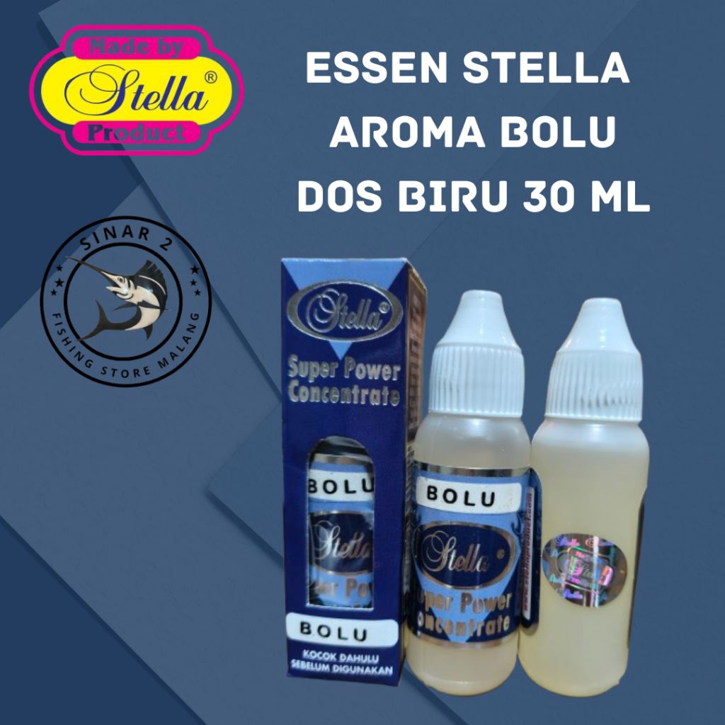 Essen Stella Dos Biru Aroma Bolu Premium 30 ml