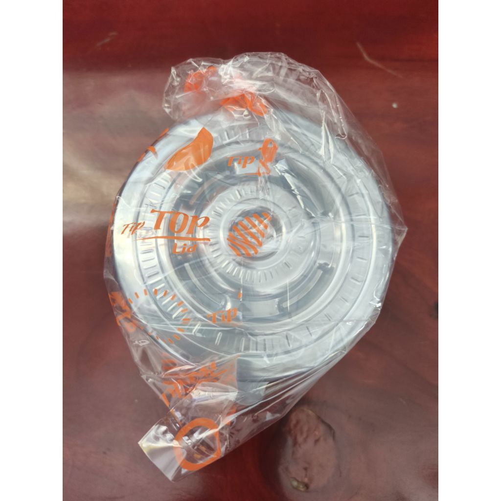 Tutup cup datar Tip Top Lid