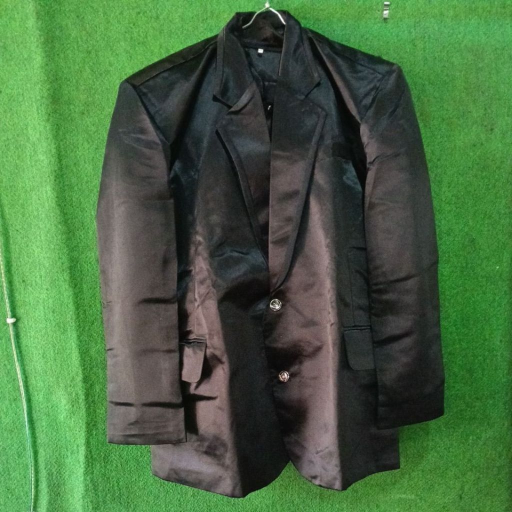 set jas pengantin rompi celana warna hitam Ld 110