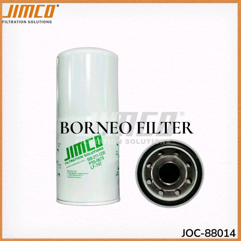 JOC-88014 Jimco Oil Filter JOC88014 P550670 P502401 LF747 C-5701 C5701 3313279 2404801 2900535000 12
