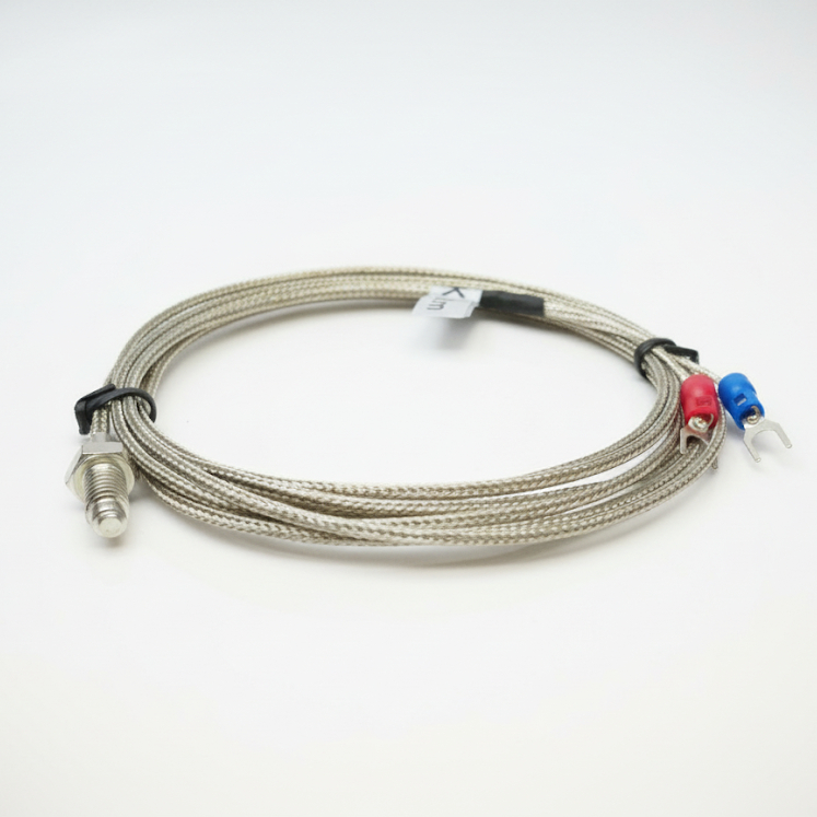 thermocouple type K. drat 6MM/M6 atau drat 1/4. drat kasar. kabel 2Meter