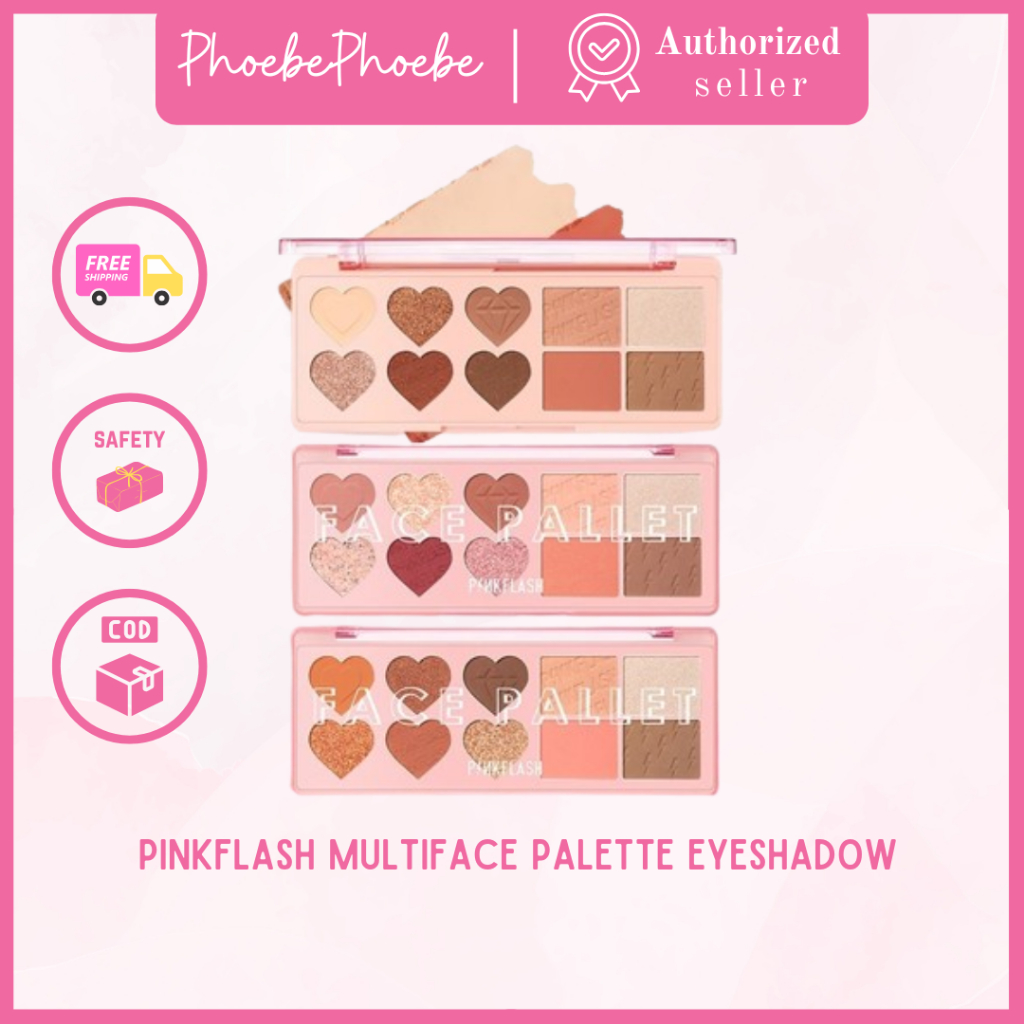 PINKFLASH OhMyLove 4 in 1 Multiple Face Palette Eyeshadow