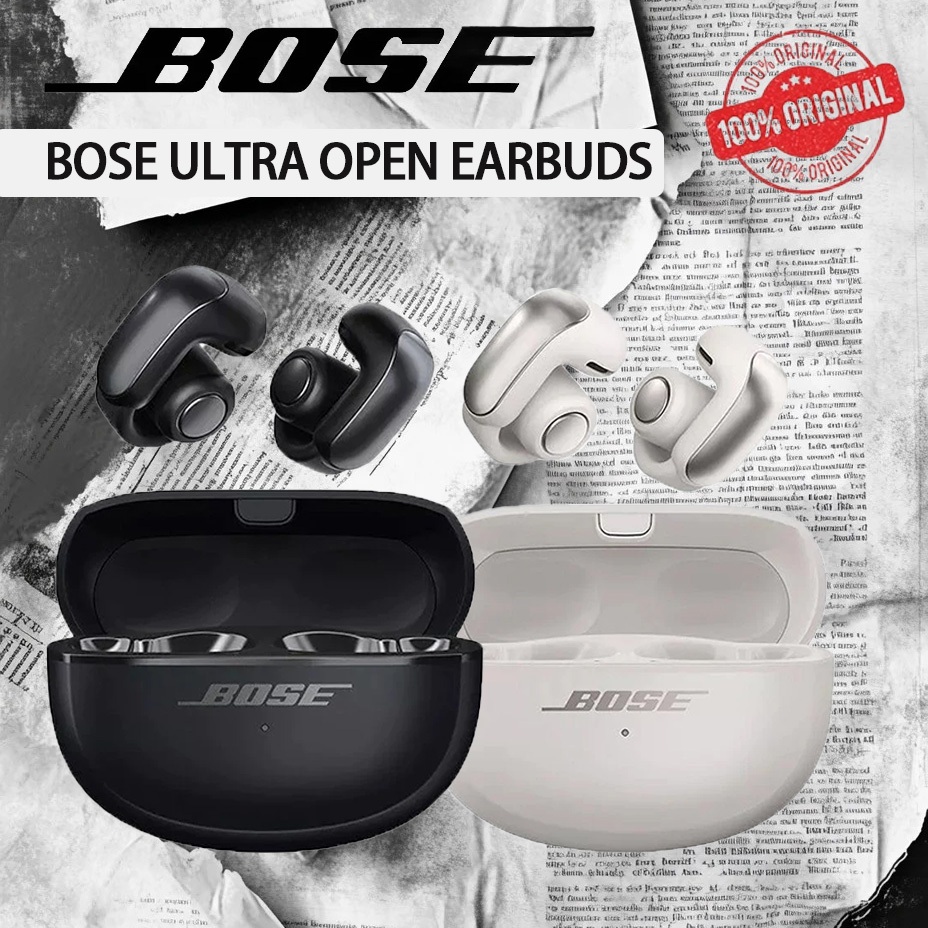 Bose Ultra Open Earbuds TWS Headset Bluetooth Immersive Garansi 1 Tahun Audio Open Ear 99% baru Bone
