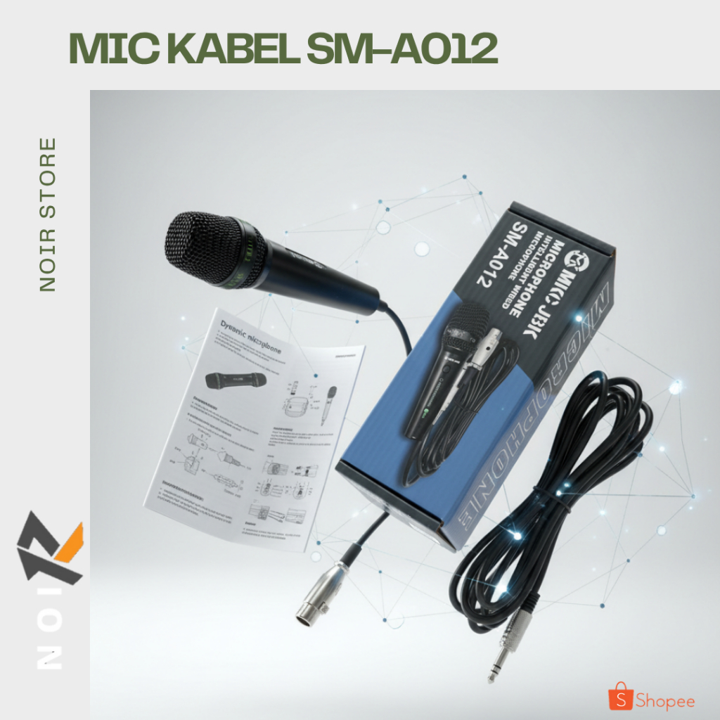 Microphone MKC JBK SM-A012 Mic Kabel