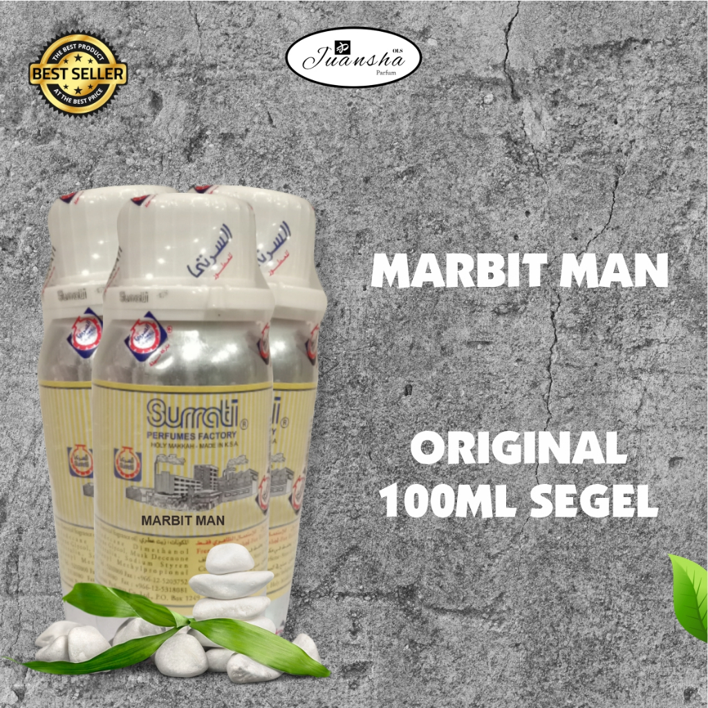 Bibit Parfum Murni MARBIT MAN | SURRATI SEGEL 100ML