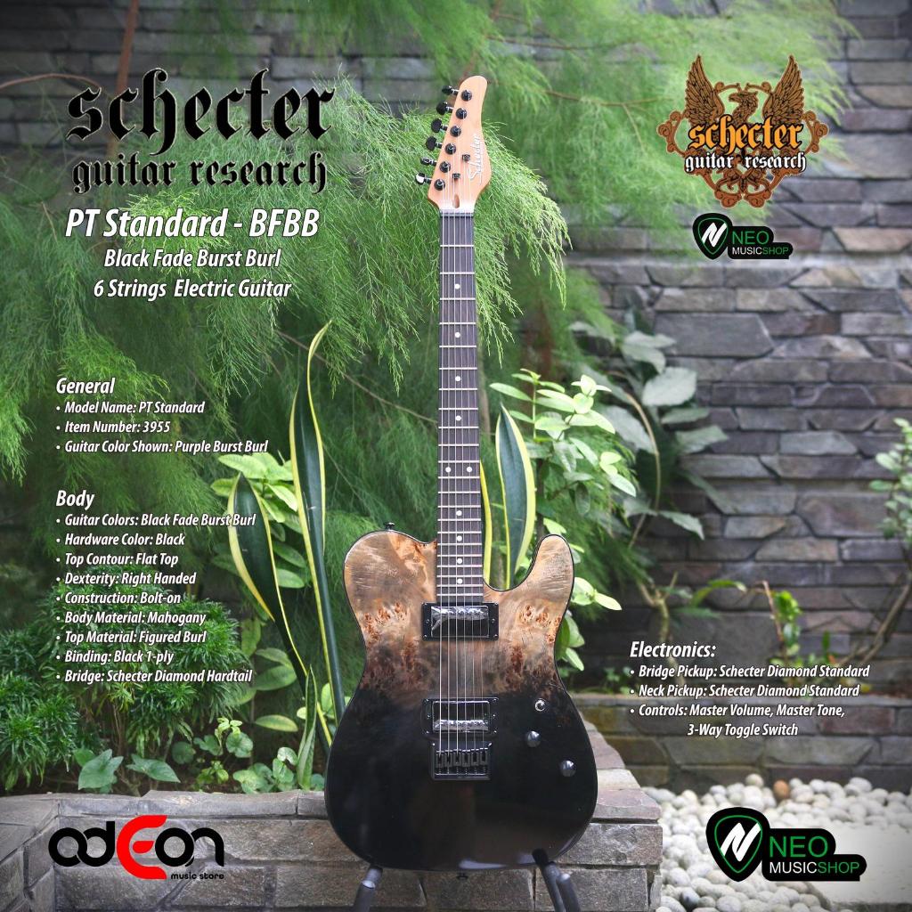 SCHECTER PT Standard BFBB 6 Strings Electric Guitar