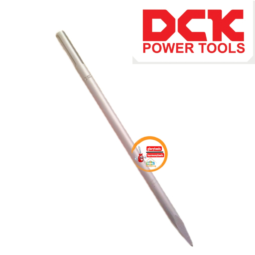 DCK SDS Max Flat Chisel - Mata Bobok Beton Pipih 18×400 mm - Mata Bobok Beton SDS MAX - Mata Jack Ha