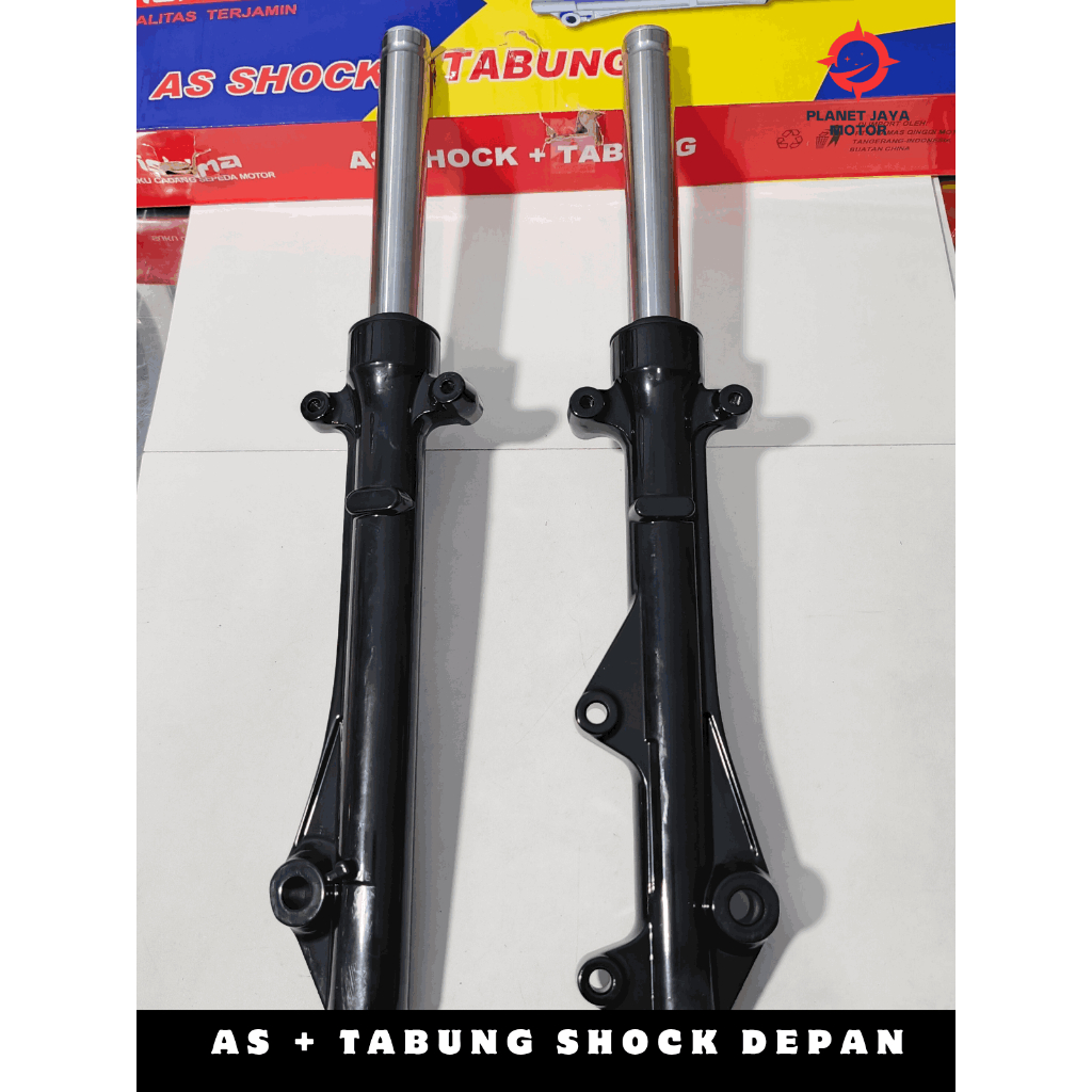 As Shock Depan + Tabung Honda Beat Karbu Gen 1 2008 -2009 / Merek ISHIMA
