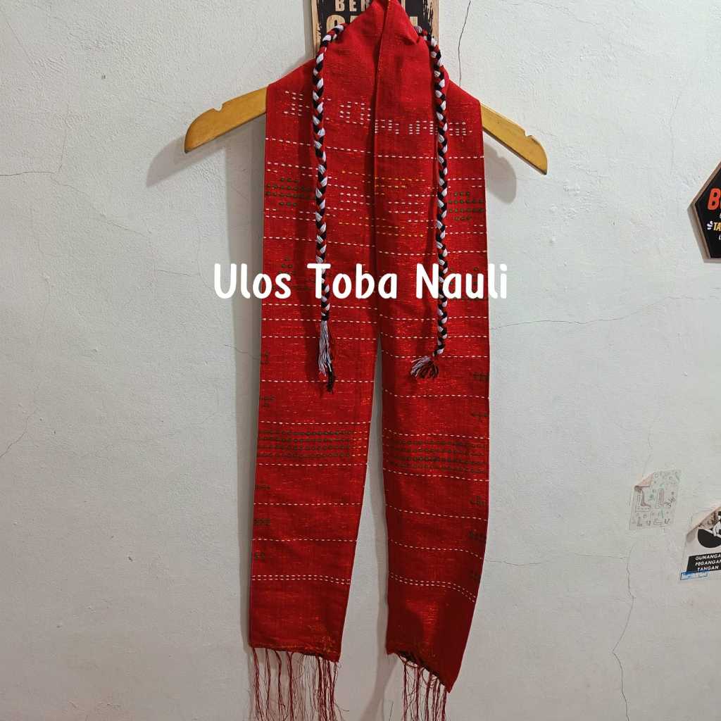 PAKET SELENDANG ULOS SADUM DAN IKAT KEPALA SITOLU BOLIT BONANG MANALU