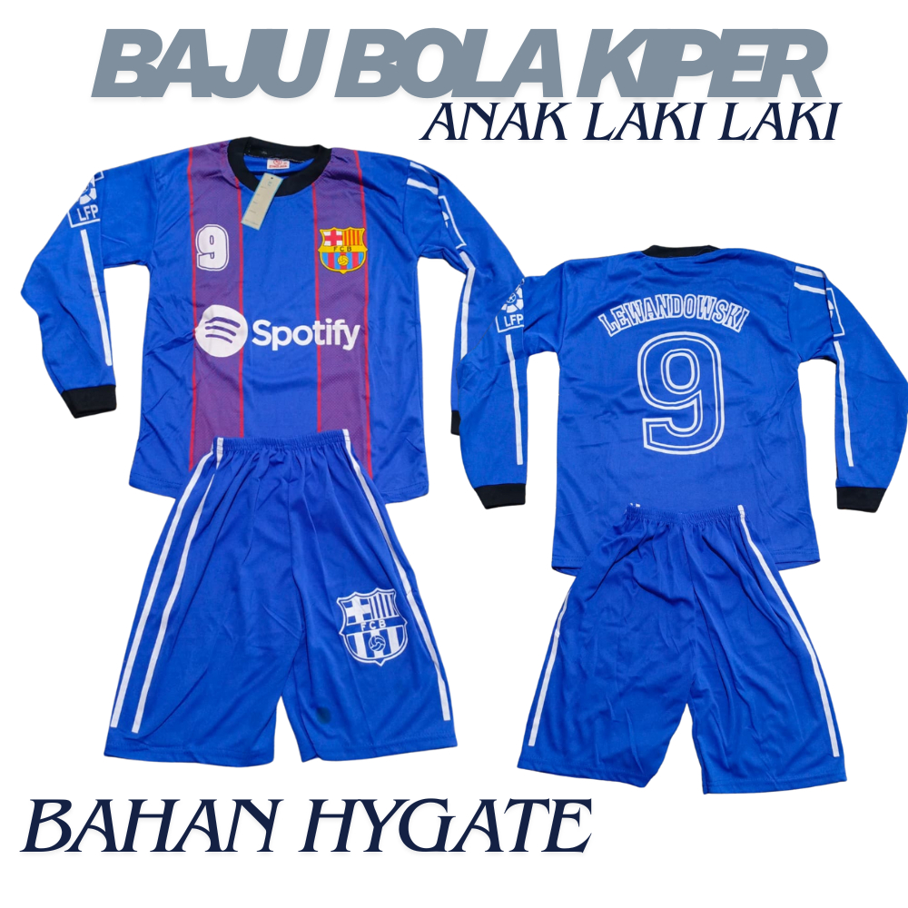 Baju kiper futsal/baju kiper bola barca