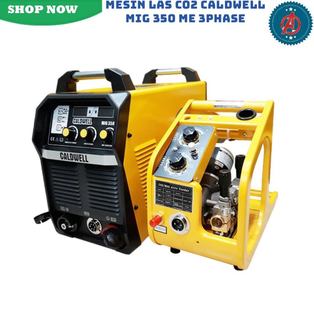 Mesin Las CO2 Caldwell Mig 350 ME 3Phase / Trafo Las CO2 Caldwell MIG 350 ME.