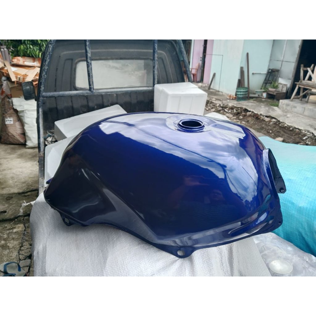TANGKI BENSIN TIGER LAMA TIGER LAWAS TIGER 2000 WARNA BIRU