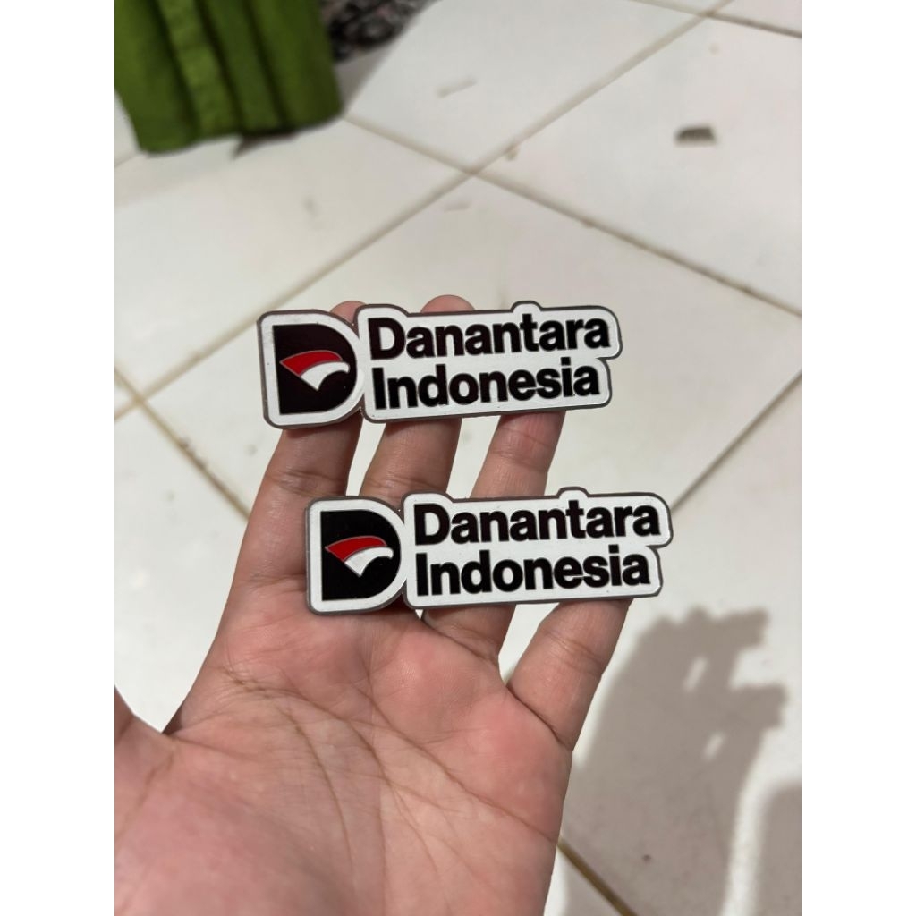 Menerima Pesan Custom Pin Logo Perusahaan  Contoh Danantara Indonesia
