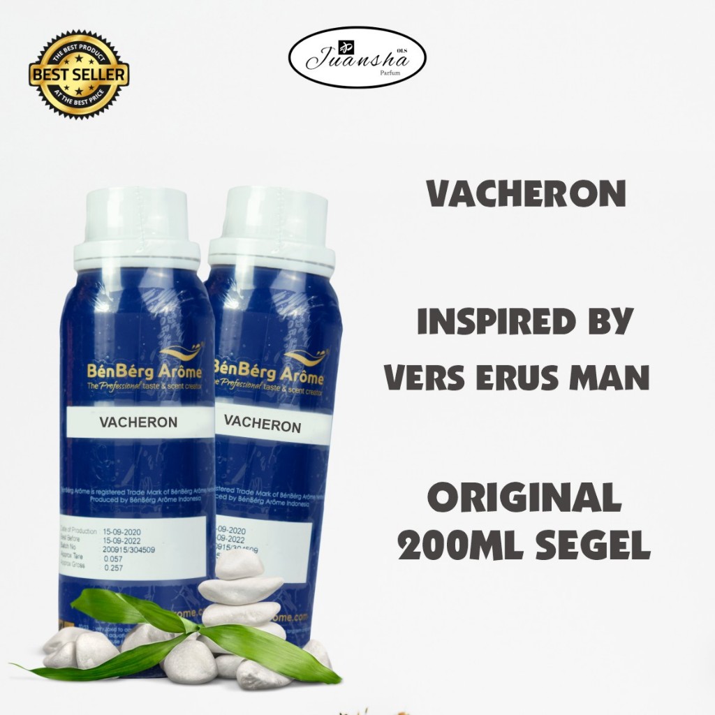 Bibit Parfum Murni VACHERON  BENBERG SEGEL 200ML