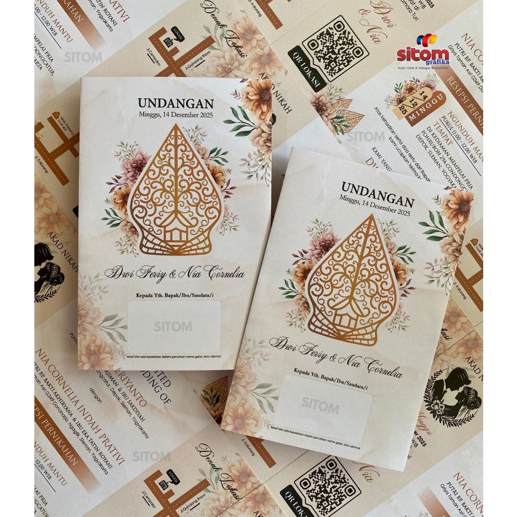 Undangan Nikah Undangan Pernikahan Undangan Aesthetic Undangan Jawa Undangan Nikah Murah New Desain