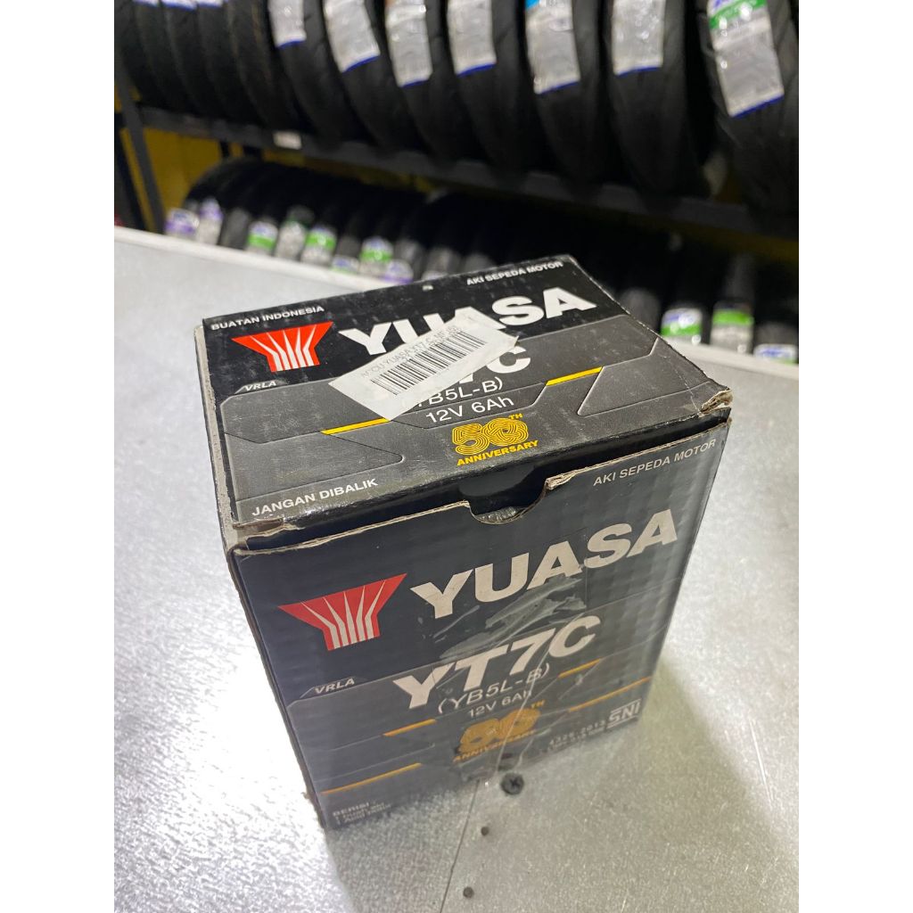 Sido Makmur – Aki Yuasa YT7C Motor Mio Smile Karbu | Sparepart Motor Kering Original