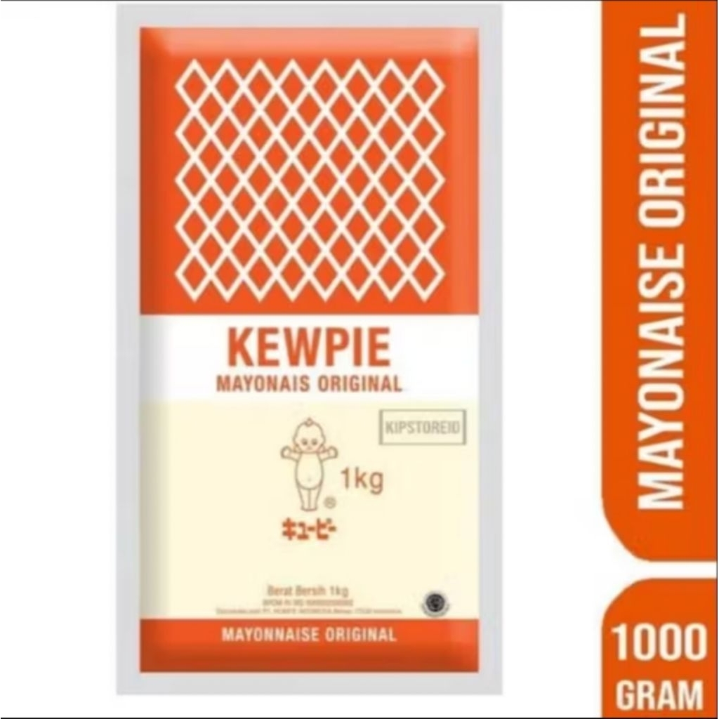 Kewpie Mayonais Original 1 Kg / Kewpie Mayonaise 1kg / Mayonnaise  1kg