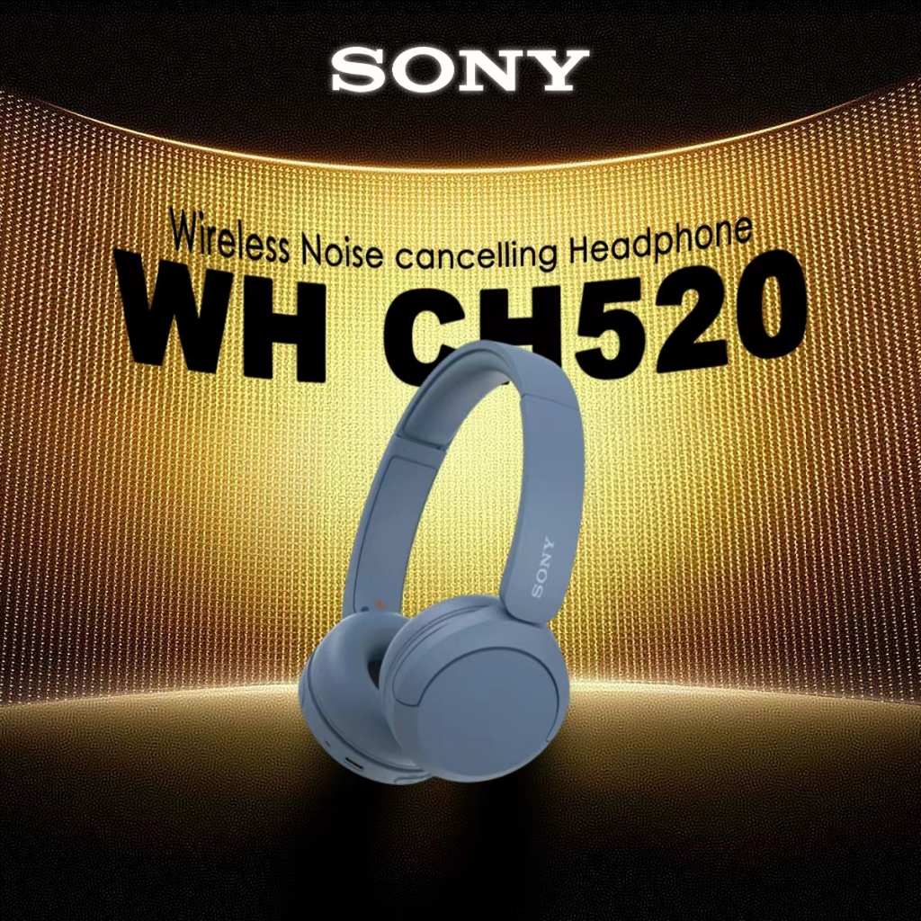 Original SONY WH-CH520/ WH CH520/ CH520 Headphone Bluetooth / Sony WH-CH520 Wireless On-Ear Headphon